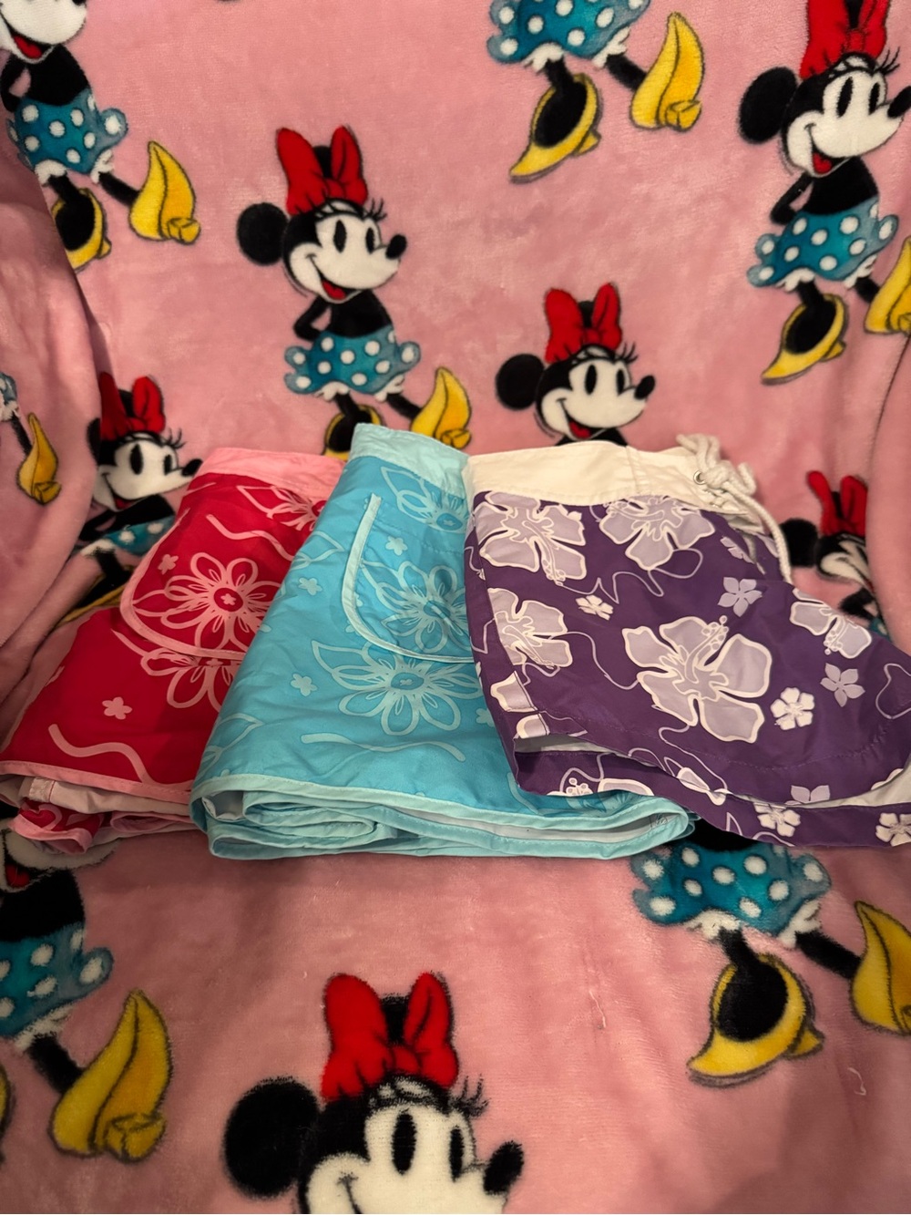 Kids Floral Skorts No Boundaries Skorts - Pink, Blue, Purple Size 7 8 C4